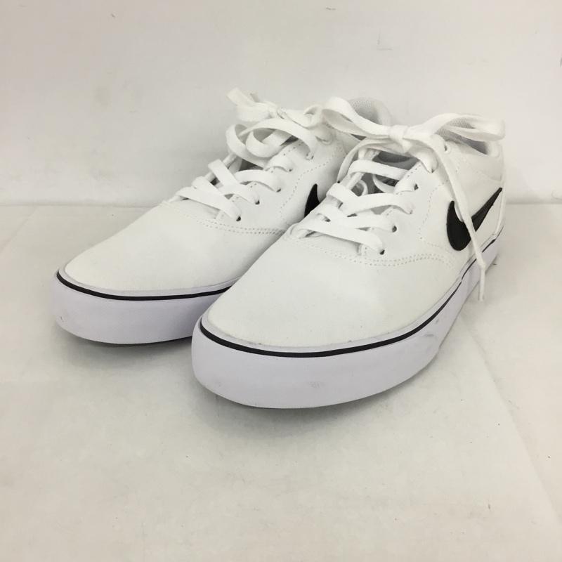 ナイキ NIKE スニーカー スニーカー DM3494-100 SB CHRON 2 CANVAS 25.5cm 25.5cm ロゴ、文字 白 / ホワイト /  メンズ USED 古着 中古 10130409