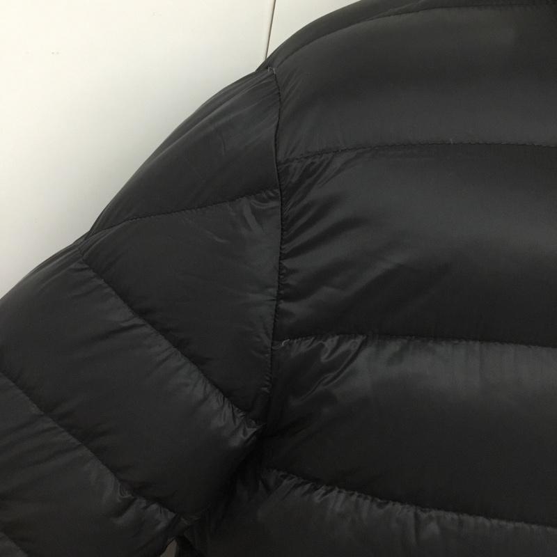 モンクレール MONCLER ジャケット、上着 ジャンパー、ブルゾン ジップアップジャケット ダウンジャケット カジュアルジャケット アウター 5 無地 黒 / ブラック /  メンズ USED 古着 中古 10109511