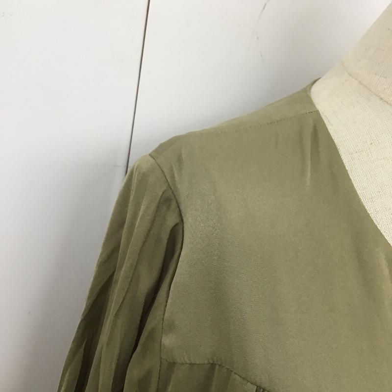 アーバンリサーチ URBAN RESEARCH ワンピース ロングスカート FREE 無地 カーキ / カーキ /  レディース USED 古着 中古 10106105