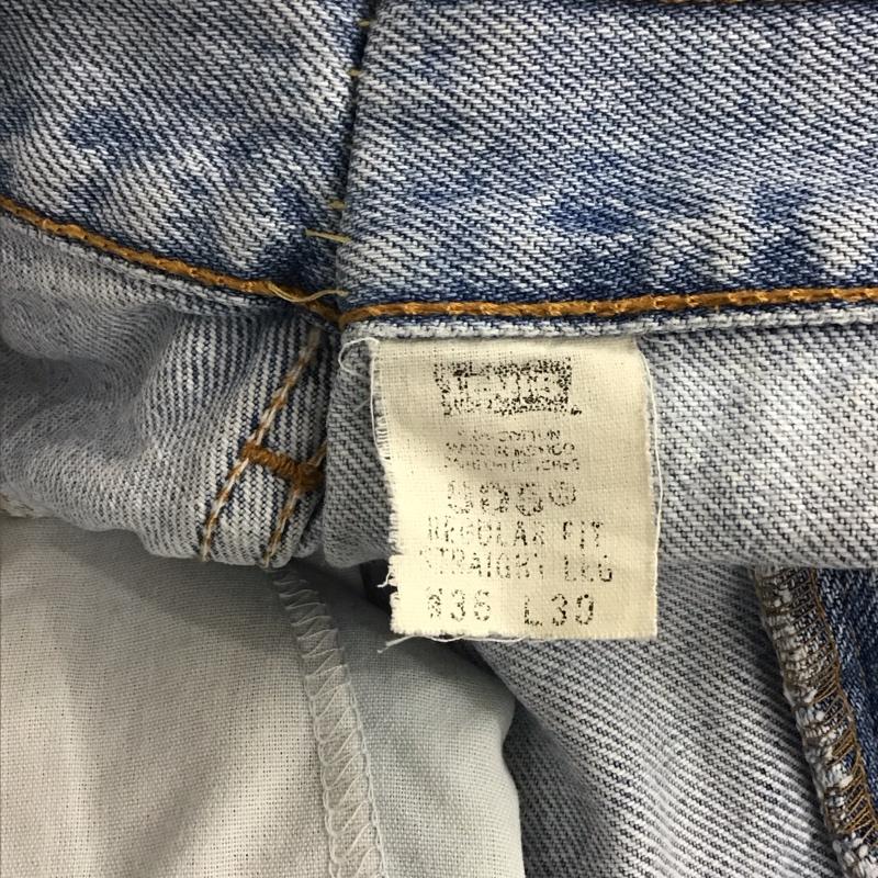 リーバイストラウスアンドコー Levi Strauss & co. パンツ デニム、ジーンズ デニムパンツ ワイドパンツ カジュアルパンツ 36インチ 無地 インディゴ / インディゴ /  メンズ USED 古着 中古 10144924