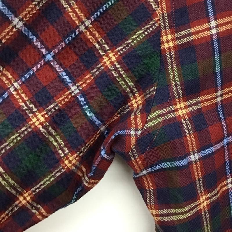 トミーヒルフィガー TOMMY HILFIGER シャツ、ブラウス 長袖 長袖シャツ チェックシャツ カラーシャツ ボタンダウンシャツ M チェック マルチカラー / マルチカラー /  メンズ USED 古着 中古 10138203