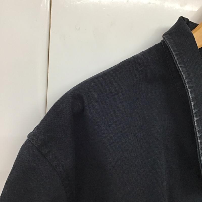 エディーバウアー Eddie Bauer ジャケット、上着 ジャケット、ブレザー カジュアルジャケット アウター カラージャケット XL 無地 紺 / ネイビー /  メンズ USED 古着 中古 10130928