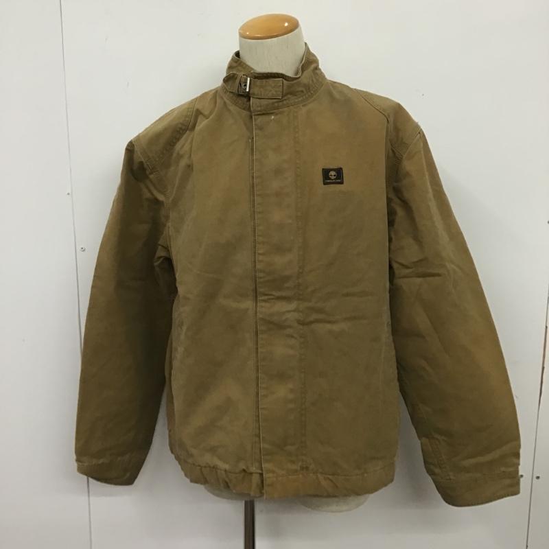 ティンバーランド Timberland ジャケット、上着 ジャンパー、ブルゾン M 無地 ベージュ / ベージュ /  メンズ USED 古着 中古 10105681