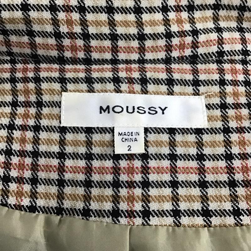 マウジー MOUSSY ジャケット、上着 ジャケット、ブレザー 010BSS30-0380 ロング丈 2 チェック マルチカラー / マルチカラー /  レディース USED 古着 中古 10120746