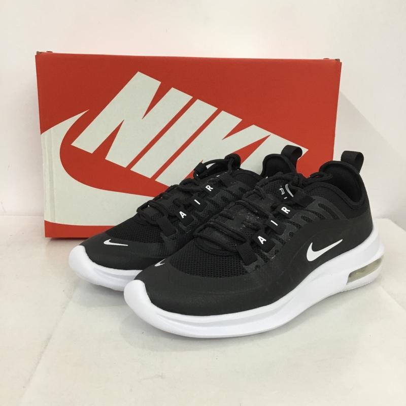 ナイキ NIKE スニーカー スニーカー AA2168-002 エア マックス アクシス AIR MAX AXIS 24cm 箱有 24.0cm ロゴ、文字 黒 / ブラック / X 白 / ホワイト /  レディース USED 古着 中古 10149654