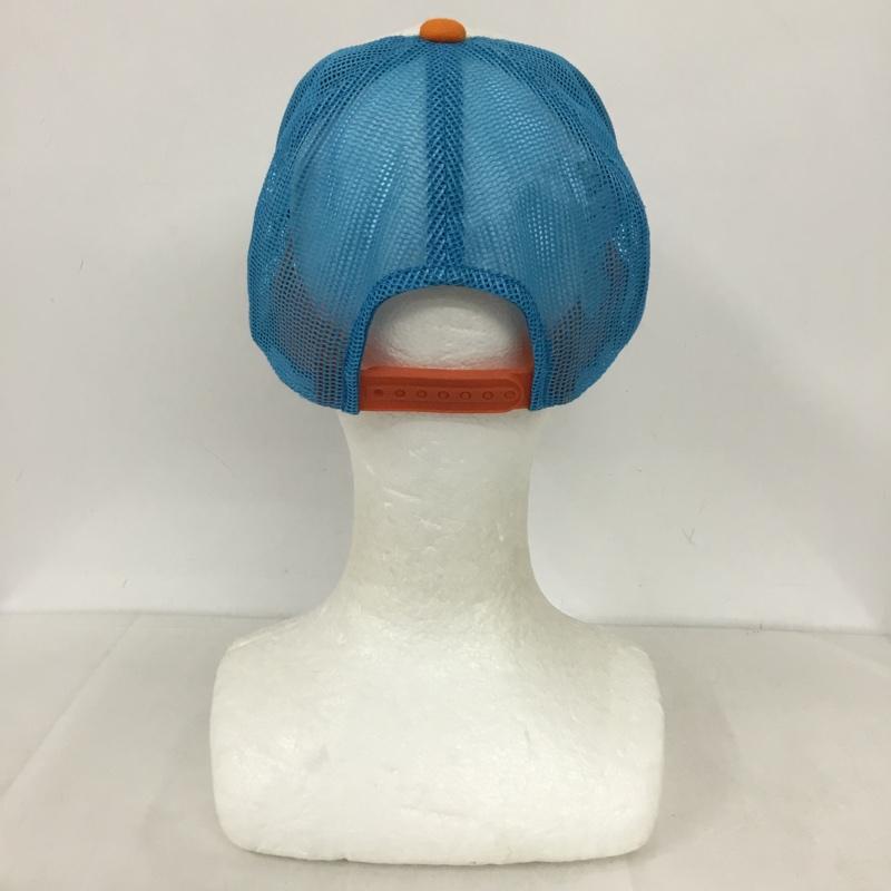 チャムス CHUMS 帽子 キャップ CH05-1016 Booby Face Mesh Cap メッシュキャップ FREE ロゴ、文字 青 / ブルー / X 白 / ホワイト / X 橙 / オレンジ / X 紫 / パープル /  メンズ USED 古着 中古 10134771