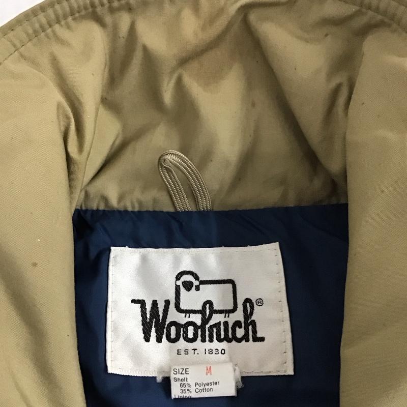 ウールリッチ WOOLRICH ベスト ベスト ジップアップベスト カラージップベスト アウター M 無地 ベージュ / ベージュ /  メンズ USED 古着 中古 10111627