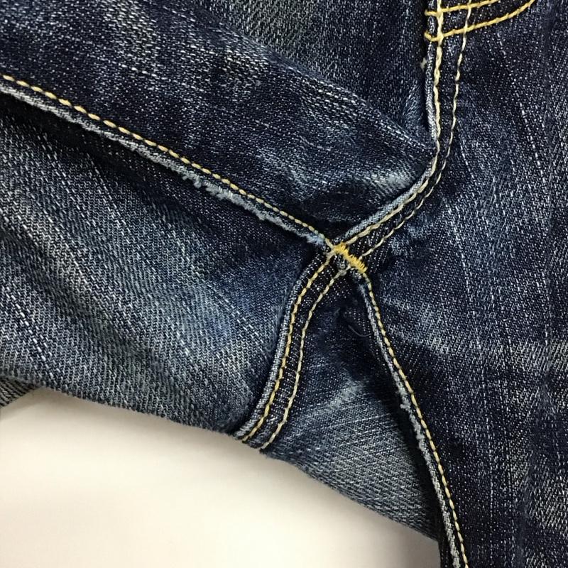 リーバイストラウスアンドコー Levi Strauss & co. パンツ デニム、ジーンズ デニムパンツ スリムパンツ カジュアルパンツ 31インチ 無地 インディゴ / インディゴ /  メンズ USED 古着 中古 10150715