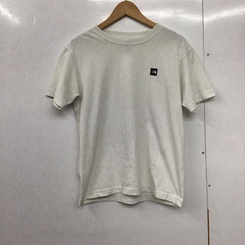 ザノースフェイス THE NORTH FACE Tシャツ 半袖 nt32147 ショートスリーブスモールボックスロゴティー プリントTシャツ S ロゴ、文字 白 / ホワイト /  メンズ USED 古着 中古 10144569
