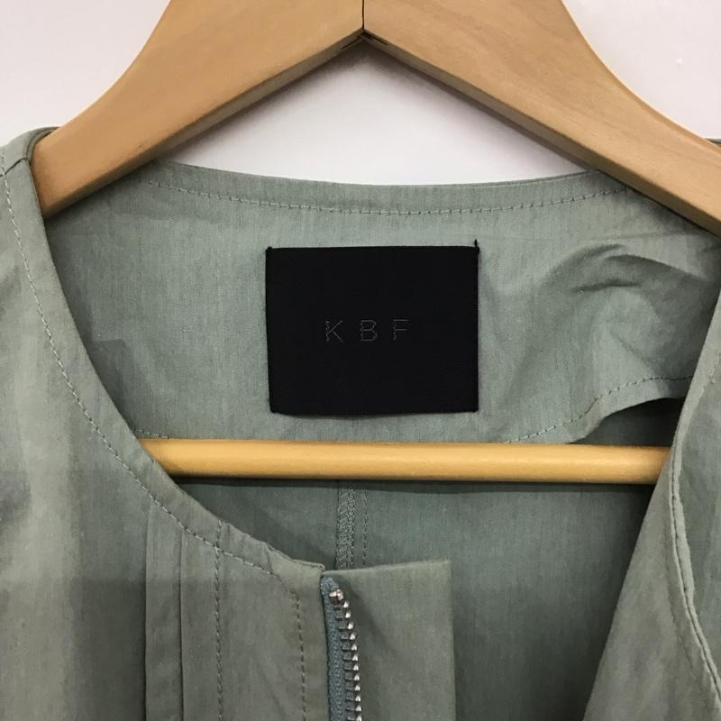 ケービーエフ KBF コート コート一般 KB06-27C140 フロントタックコート ONE SIZE 無地 薄緑 / ライトグリーン /  レディース USED 古着 中古 10145018