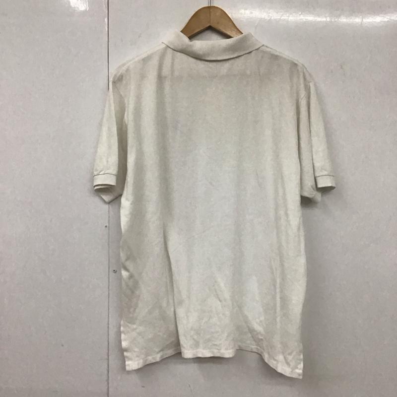 ポロバイラルフローレン Polo by RALPH LAUREN ポロシャツ 半袖 半袖ポロシャツ 半袖カットソー カラーシャツ S ロゴ、文字 白 / ホワイト /  メンズ USED 古着 中古 10131459