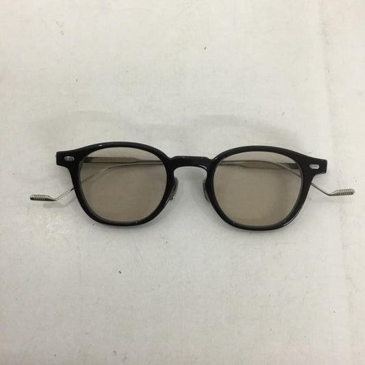 ジェントルモンスター GENTLE MONSTER めがね・サングラス サングラス EDDY カラーレンズ ロゴ、文字 黒 / ブラック / X 銀 / シルバー /  メンズ USED 古着 中古 10142810