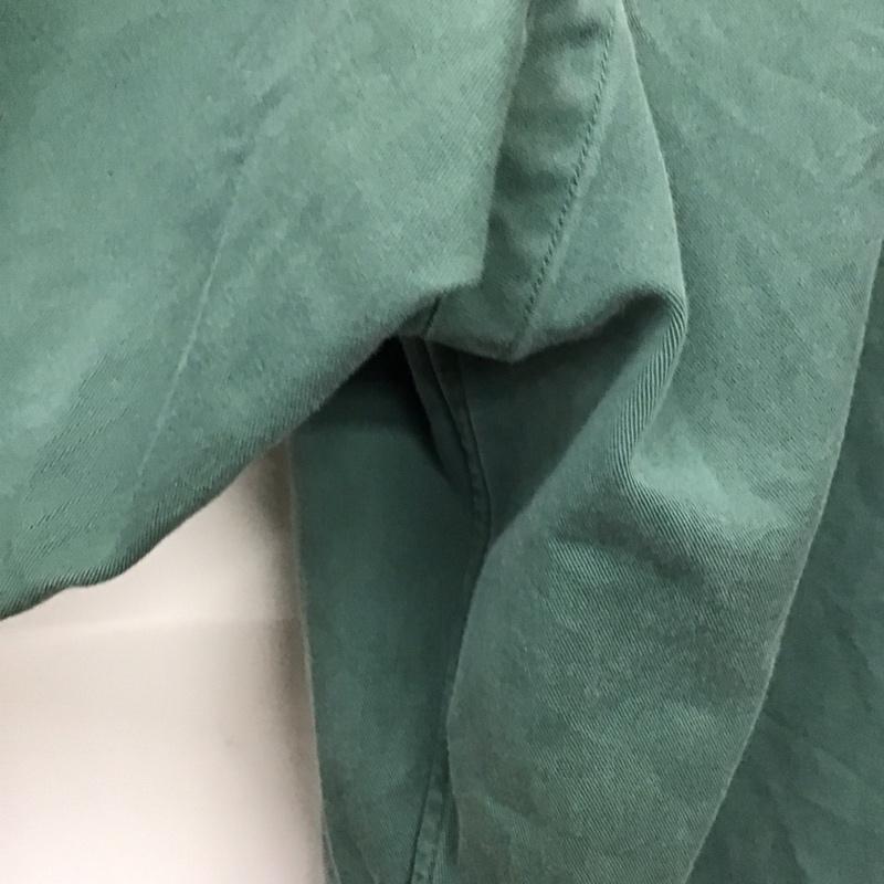 ラルフローレン RALPHLAUREN シャツ、ブラウス 長袖 長袖シャツ 無地シャツ カラーシャツ ボタンダウンシャツ L ロゴ、文字 緑 / グリーン /  メンズ USED 古着 中古 10129028