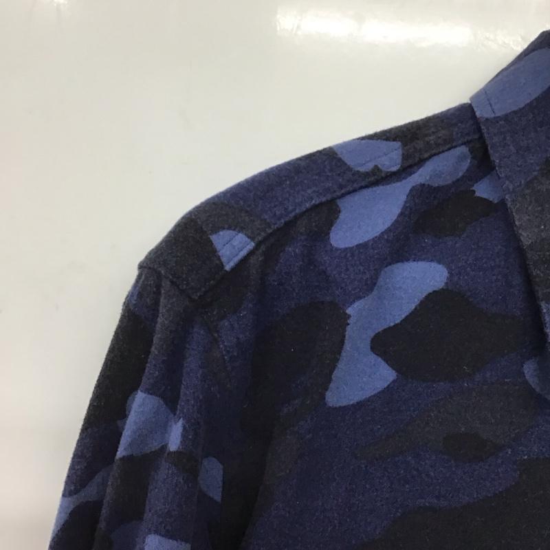 アベイシングエイプ A BATHING APE シャツ、ブラウス 長袖 長袖シャツ L カモフラージュ柄・迷彩 マルチカラー / マルチカラー /  メンズ USED 古着 中古 10145984
