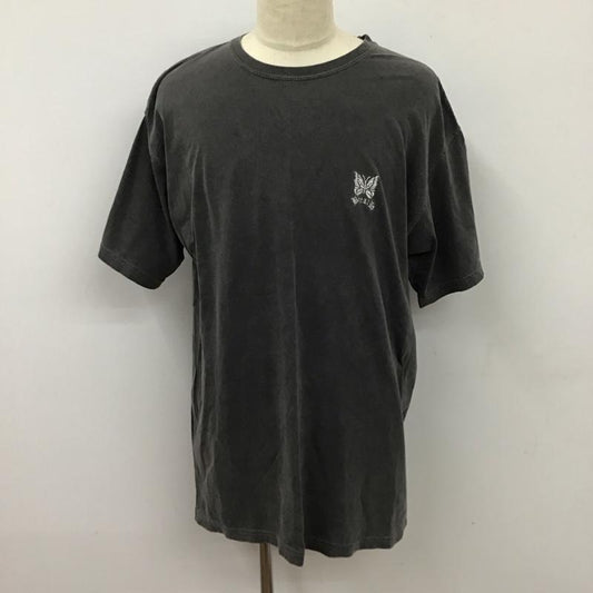 ニードルス Needles Tシャツ 半袖 XL 無地 チャコールグレー / チャコールグレー /  メンズ USED 古着 中古 10113978