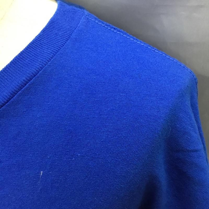 古着 USED Tシャツ 半袖 Cypher code クルーネック L ロゴ、文字 青 / ブルー /  メンズ USED 古着 中古 10117191