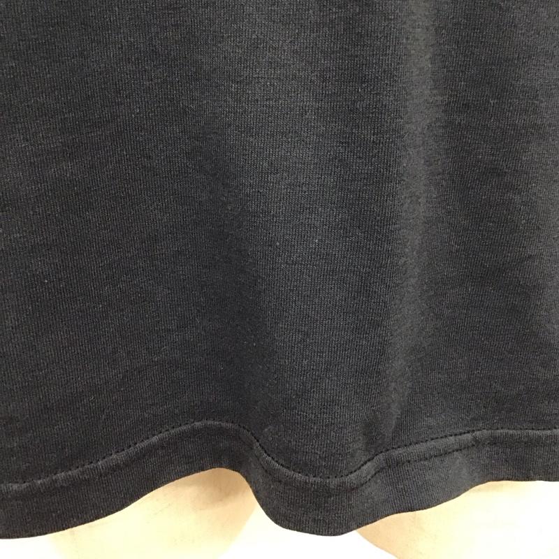 フルーツオブザルーム FRUIT OF THE LOOM Tシャツ 半袖 半袖カットソー プリントTシャツ クルーネックカットソー 古着 L ロゴ、文字 黒 / ブラック /  メンズ USED 古着 中古 10115328