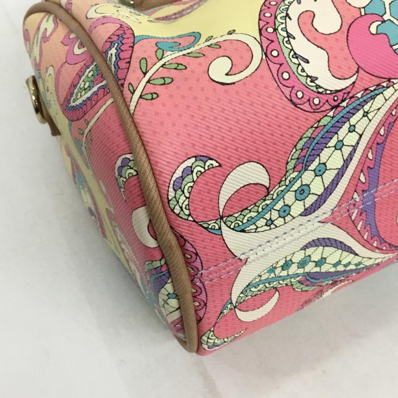 デシグアル Desigual ボストンバッグ ボストンバッグ M19SAXPCZ 2WAY ショルダー 総柄 マルチカラー / マルチカラー /  レディース USED 古着 中古 10130790