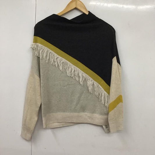 エディットバイイエッカベッカ Editt by YECCA VECCA ニット、セーター 長袖 FREE 無地 マルチカラー / マルチカラー /  レディース USED 古着 中古 10130974