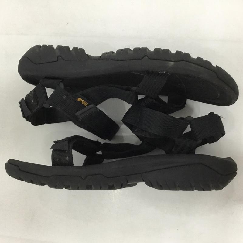 テバ Teva サンダル サンダル 1019235 HURRICANE XLT2 24cm 24.0cm ロゴ、文字 黒 / ブラック /  レディース USED 古着 中古 10124367