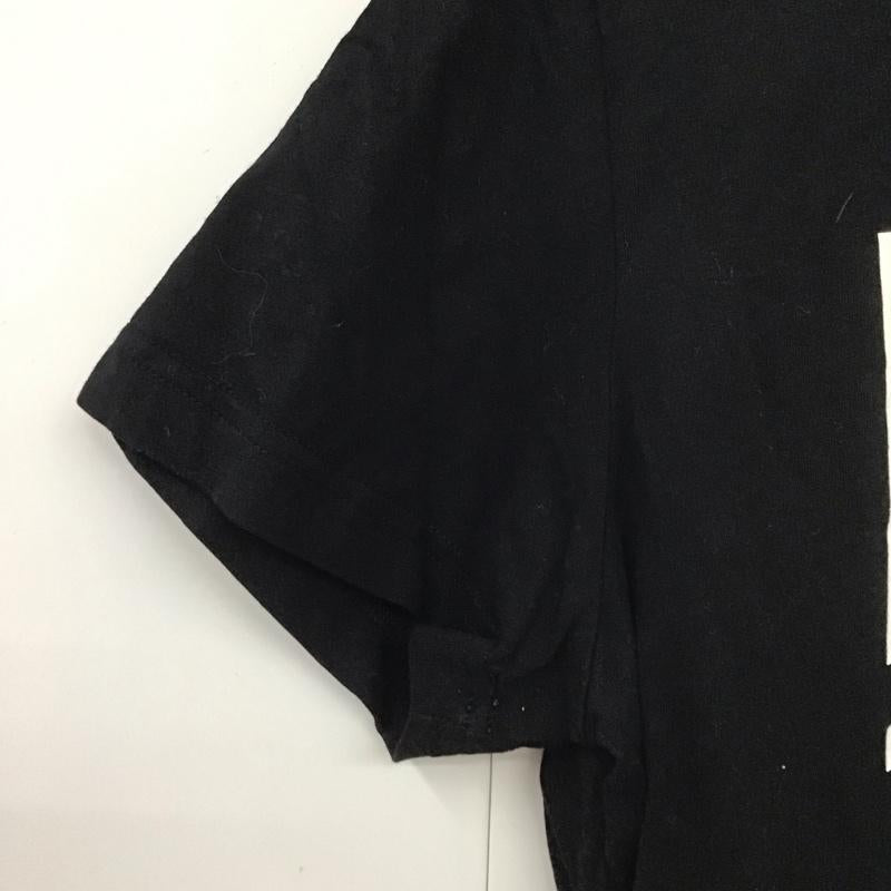 ディーゼル DIESEL Tシャツ 半袖 半袖カットソー プリントTシャツ クルーネックカットソー XL ロゴ、文字 黒 / ブラック /  メンズ USED 古着 中古 10131308