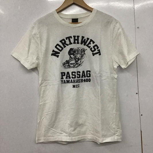 古着 USED Tシャツ 半袖 半袖カットソー プリントTシャツ クルーネックカットソー yamahars400 L プリント 白 / ホワイト /  メンズ USED 古着 中古 10147014