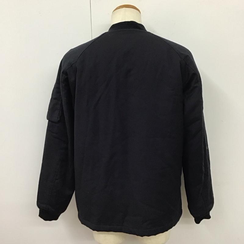 ビームス BEAMS ジャケット、上着 ジャンパー、ブルゾン 11-18-2347-152 ウール 中綿 MA-1 L 無地 紺 / ネイビー /  メンズ USED 古着 中古 10115878