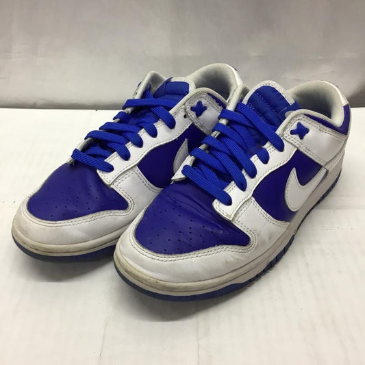 ナイキ NIKE スニーカー スニーカー DD1391-401 DUNK LOW RETRO 26cm 26.0cm ロゴ、文字 白 / ホワイト / X 青 / ブルー /  メンズ USED 古着 中古 10117624