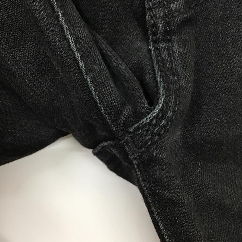 リーバイストラウスアンドコー Levi Strauss & co. パンツ デニム、ジーンズ デニムパンツ スリムパンツ ストレッチパンツ ジーンズ 33インチ 無地 黒 / ブラック /  メンズ USED 古着 中古 10114179