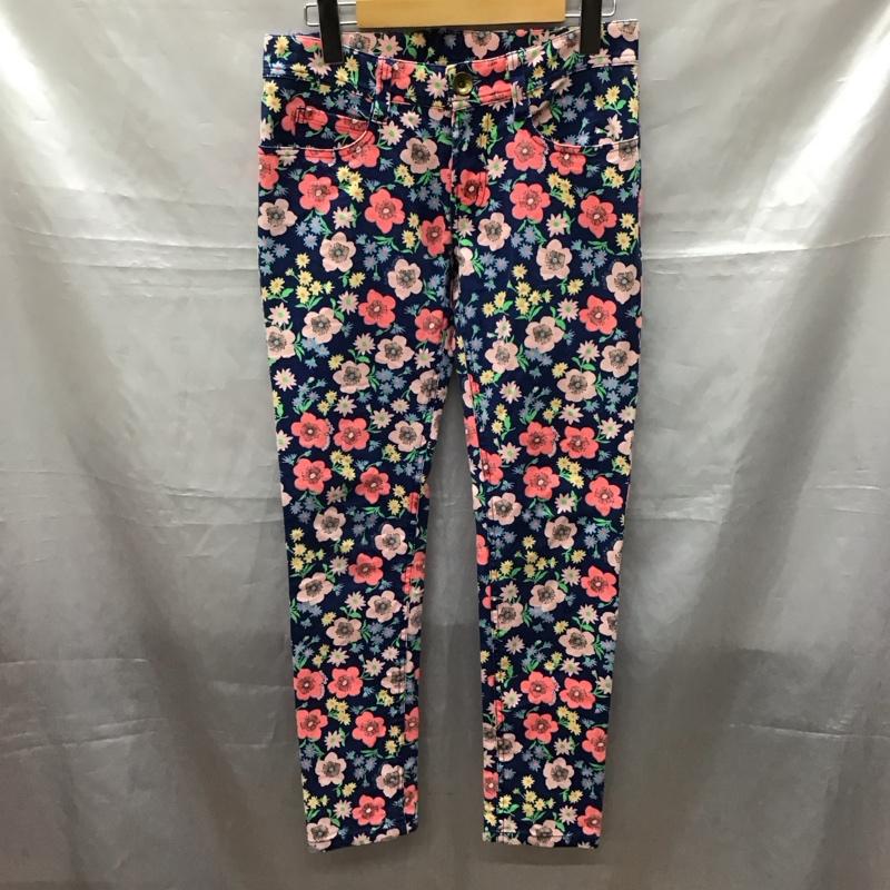 ロデオクラウンズ Rodeo Crowns パンツ デニム、ジーンズ 0505SE31-0690 スキニー 1 花柄 マルチカラー / マルチカラー /  レディース USED 古着 中古 10115422