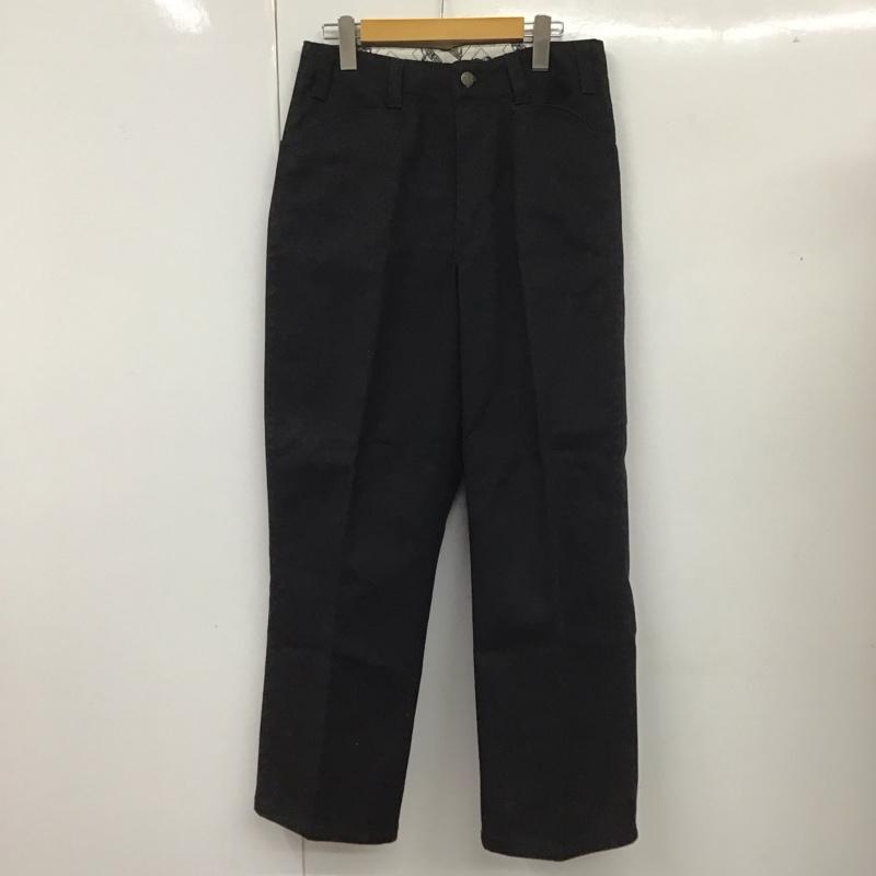 ベンデイビス BEN DAVIS パンツ ワークパンツ、ペインターパンツ ワークパンツ ワイドパンツ カジュアルパンツ 30インチ 無地 黒 / ブラック /  メンズ USED 古着 中古 10110727