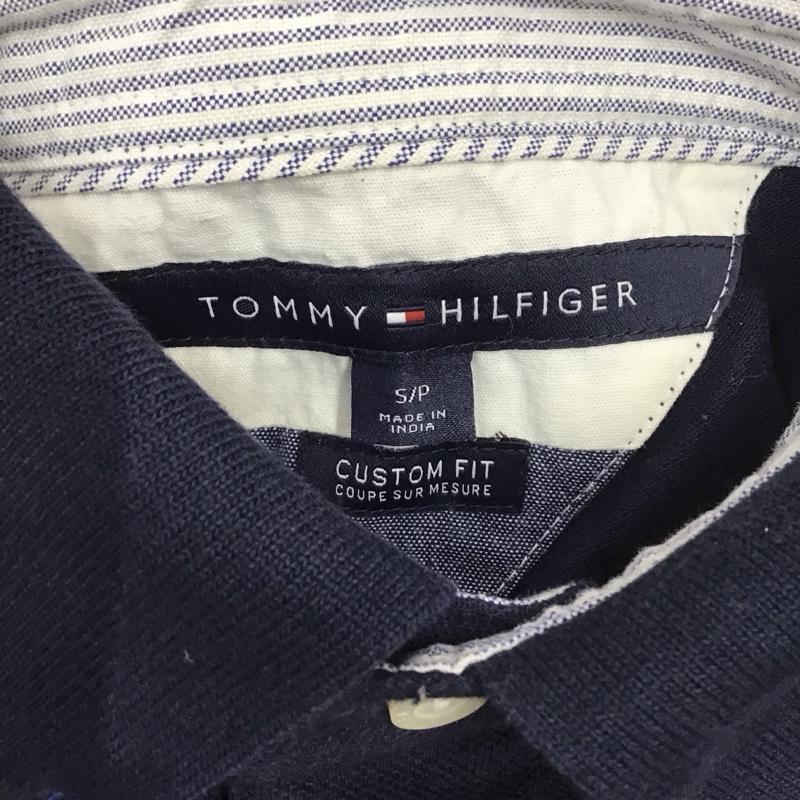 トミーヒルフィガー TOMMY HILFIGER ポロシャツ 半袖 半袖ポロシャツ 半袖カットソー カラーシャツ S ボーダー柄 マルチカラー / マルチカラー /  メンズ USED 古着 中古 10111028