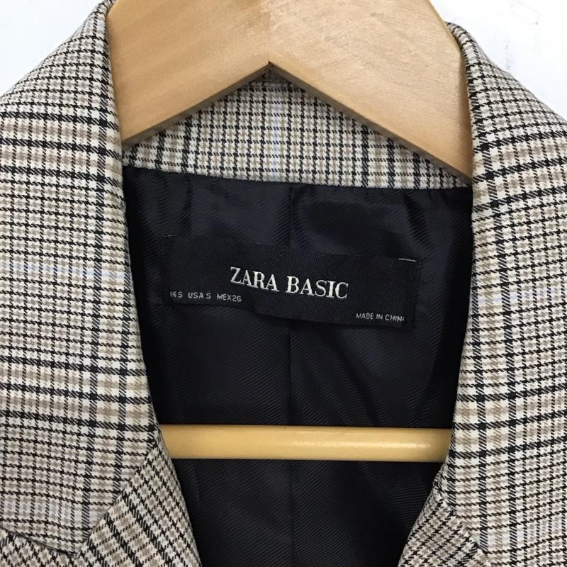 ザラ ZARA ジャケット、上着 ジャケット、ブレザー 0605/237/704 S チェック マルチカラー / マルチカラー /  レディース USED 古着 中古 10133625