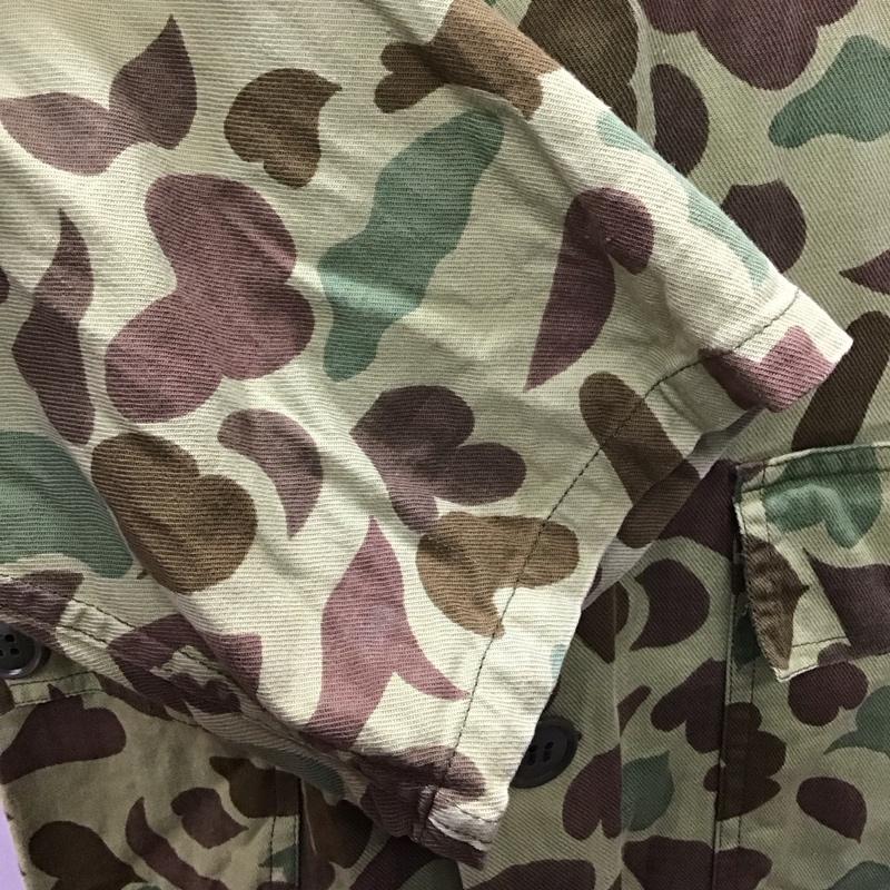 古着 USED シャツ、ブラウス 長袖 CALIBER 70年代 ミリタリー S カモフラージュ柄・迷彩 マルチカラー / マルチカラー /  メンズ USED 古着 中古 10121175