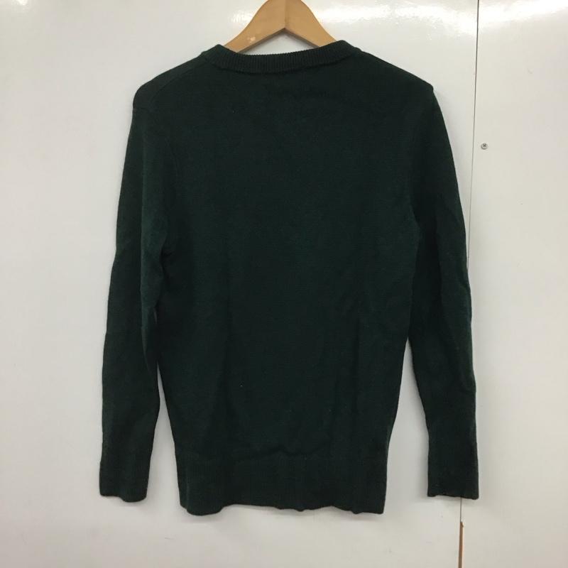 ラッピンノット WRAPINKNOT ニット、セーター 長袖 2 無地 緑 / グリーン /  メンズ USED 古着 中古 10141122