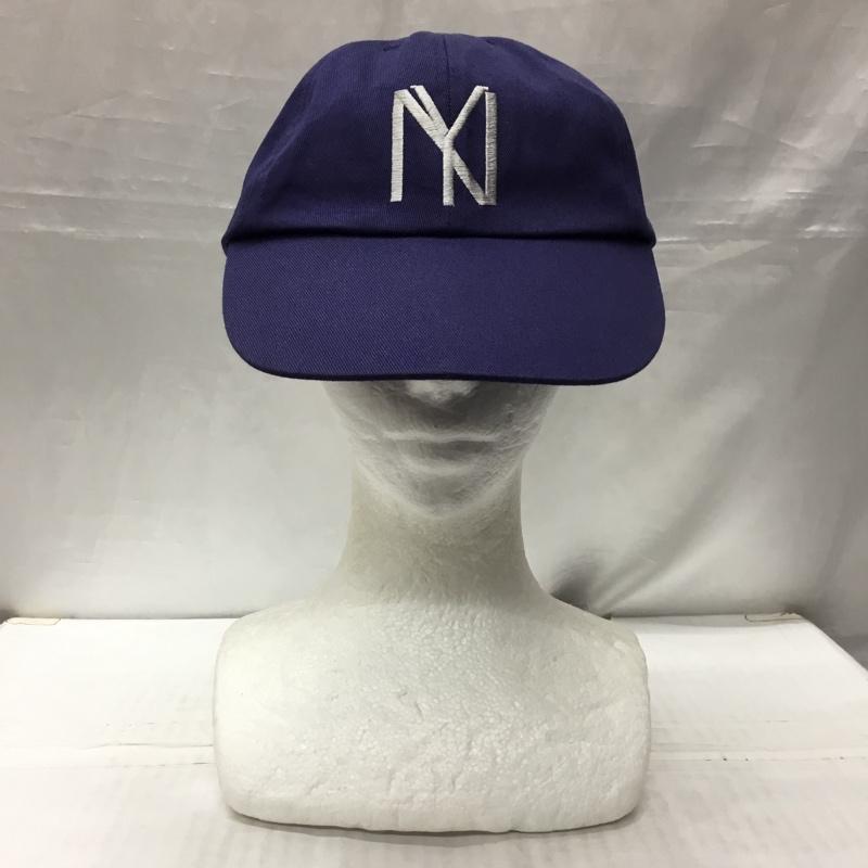 カムズアンドゴーズ COMESANDGOES 帽子 キャップ 21826-05-ark NYBYC 1935 CAP タグ付き ロゴ、文字 紺 / ネイビー /  メンズ USED 古着 中古 10121008