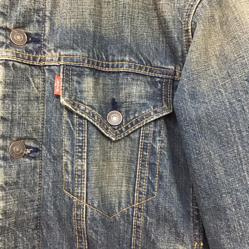 リーバイストラウスアンドコー Levi Strauss & co. ジャケット、上着 ジャケット、ブレザー デニムジャケット Gジャン アウター カジュアルジャケット M 無地 インディゴ / インディゴ /  メンズ USED 古着 中古 10140324