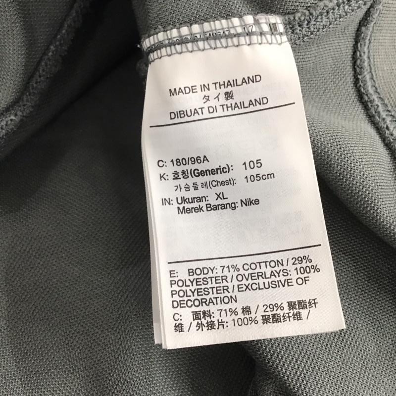 ナイキ NIKE ジャケット、上着 ジャケット、ブレザー DD4897-077 NSW TE ウィンター フリース フルジップ XL ロゴ、文字 灰 / グレー /  メンズ USED 古着 中古 10139487