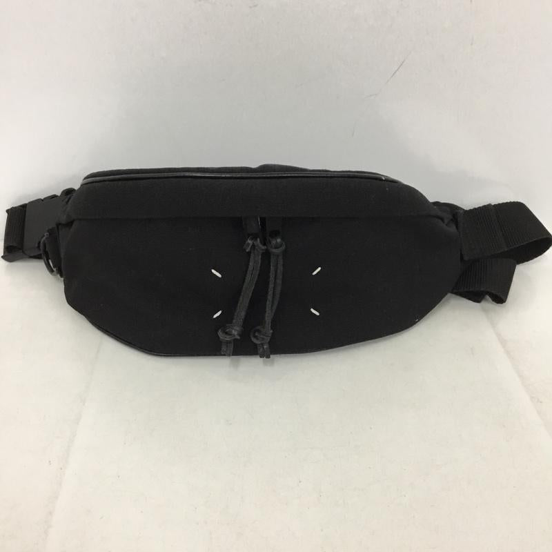 メゾン マルジェラ Maison Margiela ウエストバッグ ウエストバッグ S55WB0072 PR253 ナイロン 無地 黒 / ブラック /  メンズ USED 古着 中古 10148464