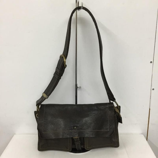 ゲンテン genten ショルダーバッグ ショルダーバッグ レザー dan genten 無地 黒 / ブラック /  メンズ USED 古着 中古 10128318