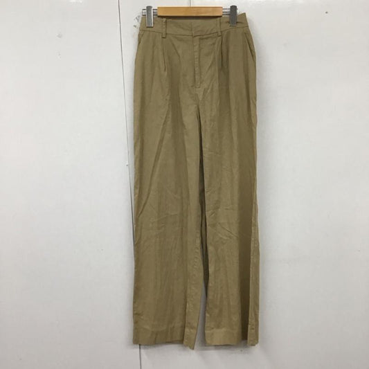 ザラ ZARA パンツ スラックス XS 無地 ベージュ / ベージュ /  レディース USED 古着 中古 10129864