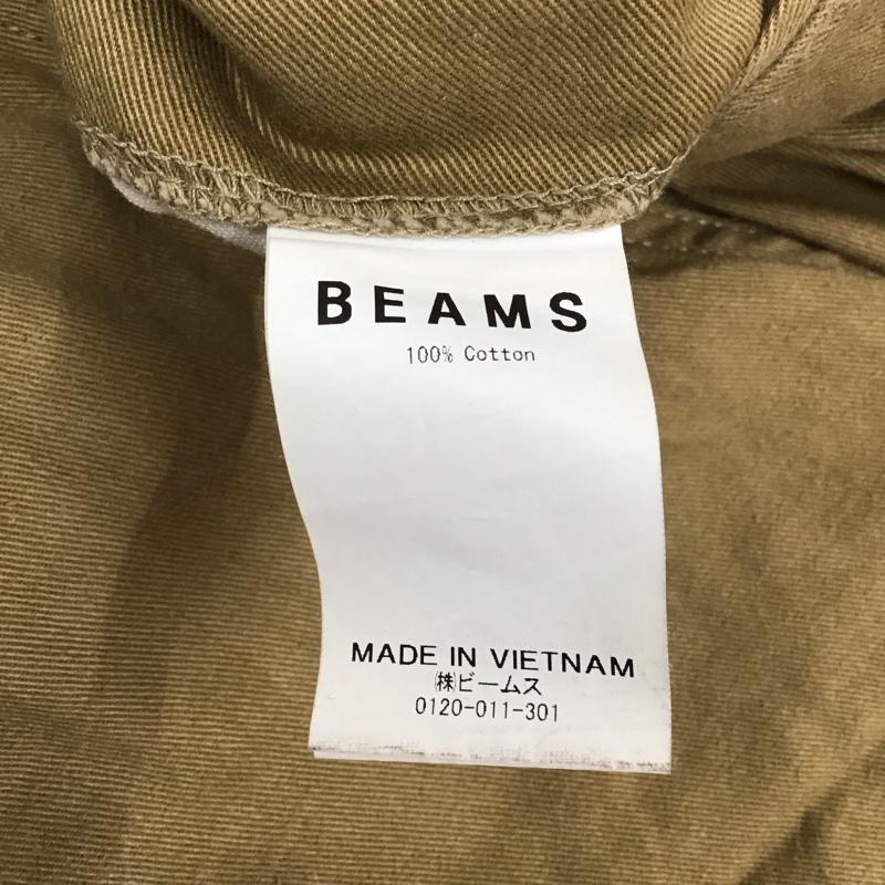 ビームス BEAMS ボトムス ボトムス 11-23-1417-803 八分丈パンツ クロップド丈 M 無地 ベージュ / ベージュ /  メンズ USED 古着 中古 10117060