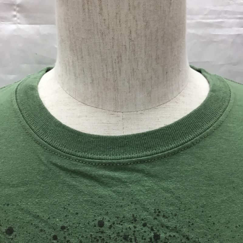 スナイパー SNIPEER Tシャツ 半袖 XL ロゴ、文字 カーキ / カーキ /  メンズ USED 古着 中古 10116029