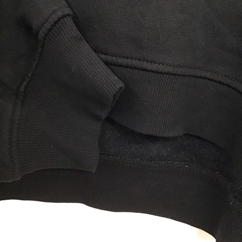 ザラ ZARA トレーナー 長袖 5584 314 800 スウェット 裏起毛 L 無地 黒 / ブラック /  レディース USED 古着 中古 10142142