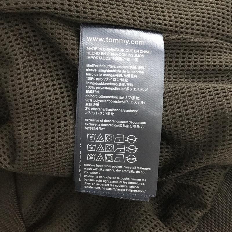 トミーヒルフィガー TOMMY HILFIGER ジャケット、上着 ジャケット、ブレザー C81 78B2079 ナイロンジャケット M ロゴ、文字 黒 / ブラック /  メンズ USED 古着 中古 10107039