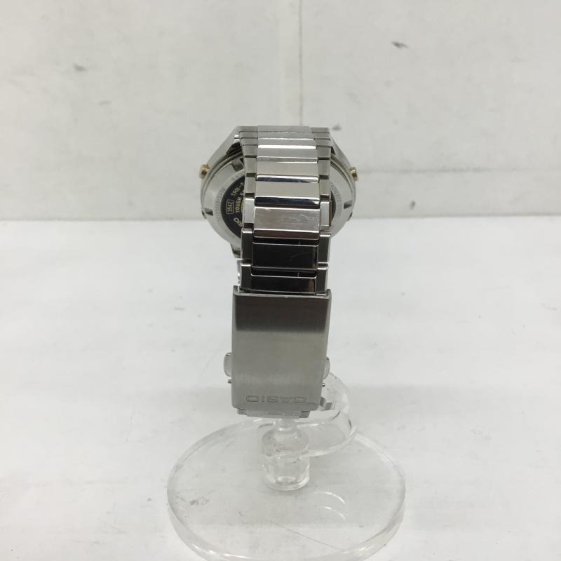 カシオ CASIO 腕時計 デジタル カシオ50周年記念CASIOTRON TRN-50 ロゴ、文字 銀 / シルバー /  メンズ USED 古着 中古 10150357
