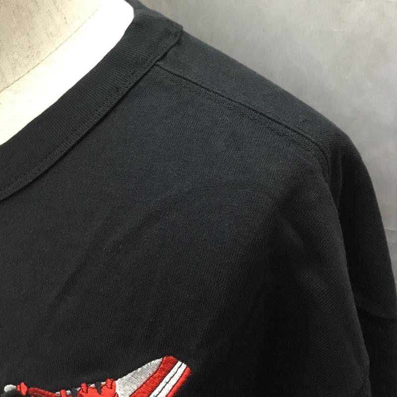 エアジョーダン AIR JORDAN Tシャツ 半袖 do1928-010 半袖カットソー プリントTシャツ クルーネックカットソー XXL ロゴ、文字 黒 / ブラック /  メンズ USED 古着 中古 10114109