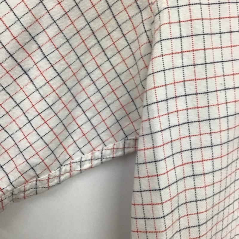 アベイシングエイプ A BATHING APE シャツ、ブラウス 半袖 半袖シャツ チェックシャツ ボタンダウンシャツ M チェック マルチカラー / マルチカラー /  メンズ USED 古着 中古 10136193