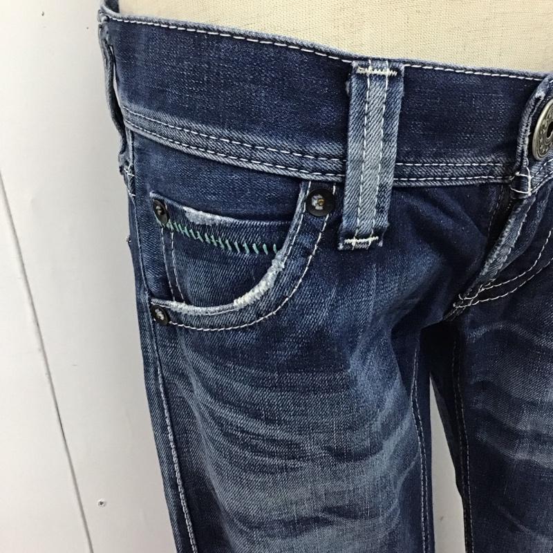ロデオクラウンズ Rodeo Crowns パンツ デニム、ジーンズ R1AC1-1086-51 無地 青 / ブルー /  レディース USED 古着 中古 10117363