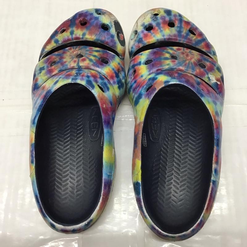 キーン KEEN サンダル サンダル 1014834 YOGUI ARTS FULL タイダイ サボ 24cm 24.0cm  マルチカラー / マルチカラー /  レディース USED 古着 中古 10116068